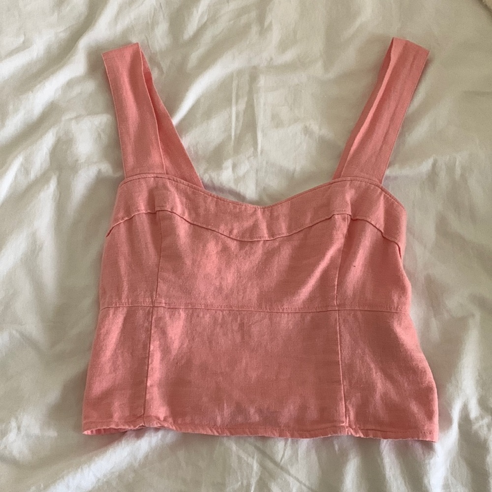 Abercrombie pink top